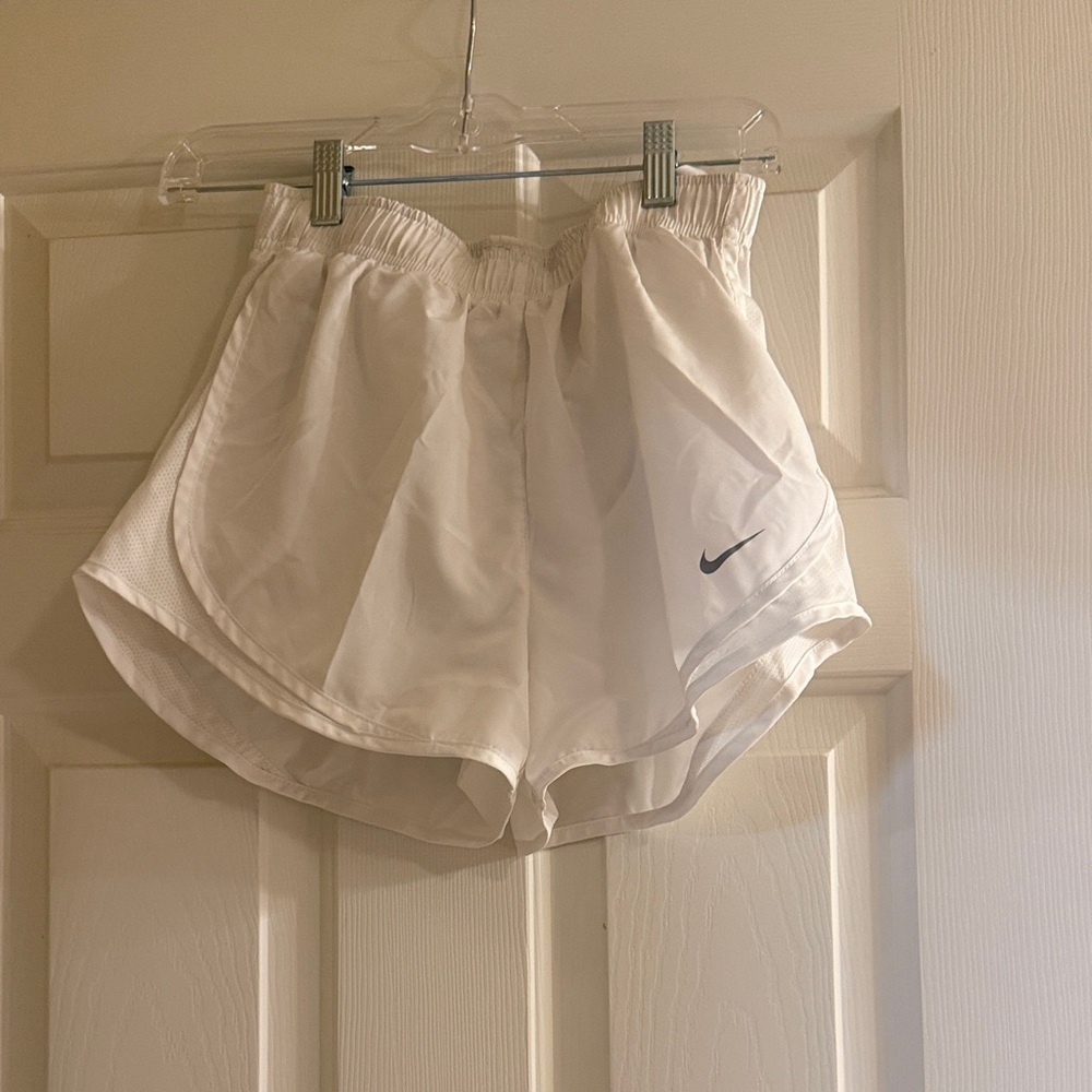Nike Women's White Athletic Shorts